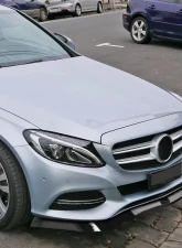 Spec-D Glossy Black Polypropylene Front Bumper Lip Splitter Kit Mercedes Benz W204 2012-2014                                     - LPF-BW20412GB-PQ - Image 10