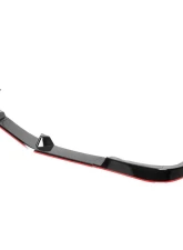 Spec-D Glossy Black | Red Trim Polypropylene Front Bumper Lip Splitter Kit Mercedes Benz W204 2012-2014                                     - LPF-BW20412GB-RD-PQ - Image 8