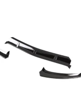 Spec-D Glossy Black Polypropylene Front Bumper Lip Kit Mercedes Benz W205 2015-2018                                     - LPF-BW20515GB-AK - Image 6
