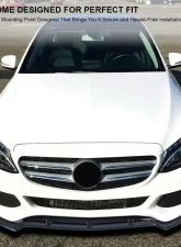 Spec-D Glossy Black Polypropylene Front Bumper Lip Kit Mercedes Benz W205 2015-2018                                     - LPF-BW20515GB-AK - Image 10