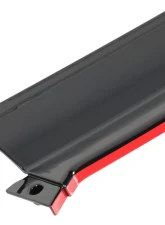 Spec-D Glossy Black | Red Trim Polypropylene Front Bumper Lip Splitter Kit Mercedes Benz W205 2019-2021                                     - LPF-BW20519GB-RD-PQ - Image 4