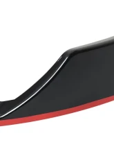 Spec-D Glossy Black | Red Trim Polypropylene Front Bumper Lip Splitter Kit Mercedes Benz W205 2019-2021                                     - LPF-BW20519GB-RD-PQ - Image 5