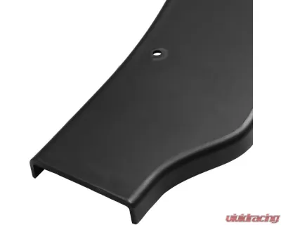 Spec-D Matte Black ABS Polypropylene Front Bumper Lip Kit Toyota Camry 2018-2020 - LPF-CAM18BK-AK