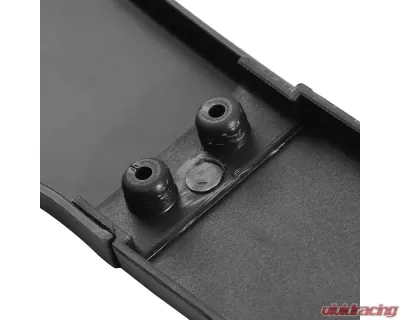 Spec-D Matte Black ABS Polypropylene Front Bumper Lip Kit Toyota Camry 2018-2020 - LPF-CAM18BK-AK
