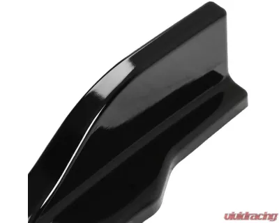 Spec-D Glossy Black Polypropylene Front Bumper Lip Kit Toyota Camry 2018-2020 - LPF-CAM18GB-AK