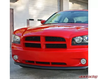 Spec-D ABS Front Bumper Lip Dodge Charger 2005-2010 - LPF-CHG05-ABS