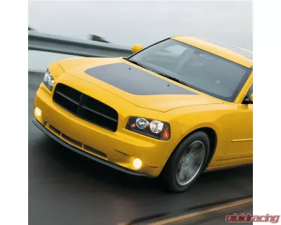 Spec-D ABS Front Bumper Lip Dodge Charger 2005-2010 - LPF-CHG05-ABS