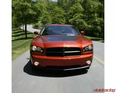 Spec-D ABS Front Bumper Lip Dodge Charger 2005-2010 - LPF-CHG05-ABS