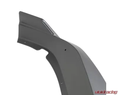 Spec-D Matte Black Polypropylene Front Bumper Lip Splitter Kit Dodge Charger 2011-2014 - LPF-CHG11BK-PQ