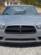 Spec-D Matte Black Polypropylene Front Bumper Lip Splitter Kit Dodge Charger 2011-2014                                     - LPF-CHG11BK-PQ - Image 8