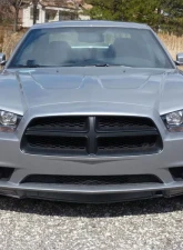 Spec-D Glossy Black Polypropylene Front Bumper Lip Splitter Kit Dodge Charger 2011-2014                                     - LPF-CHG11GB-PQ - Image 8