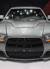 Spec-D Glossy Black Polypropylene Front Bumper Lip Splitter Kit Dodge Charger SRT8 2011-2014                                     - LPF-CHG11SRTGB-PQ - Image 8