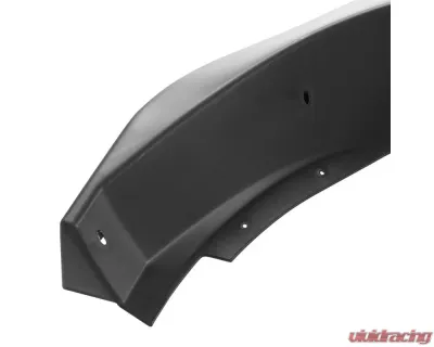 Spec-D Matte Black Polypropylene Front Bumper Lip Splitter Kit Chevrolet Camaro 2010-2013 - LPF-CMR10V6BK-PQ