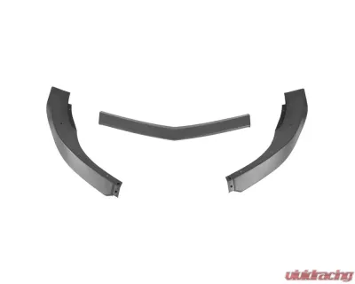 Spec-D Matte Black Polypropylene Front Bumper Lip Splitter Kit Chevrolet Camaro 2010-2013 - LPF-CMR10V6BK-PQ