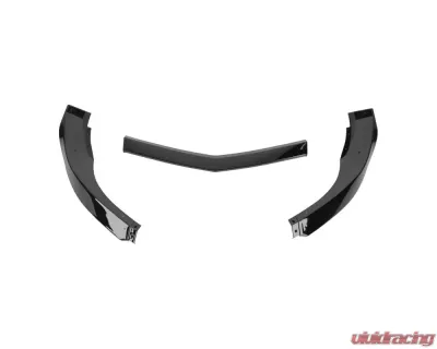 Spec-D Glossy Black Polypropylene Front Bumper Lip Splitter Kit Chevrolet Camaro 2010-2013 - LPF-CMR10V6GB-PQ