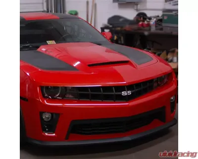 Spec-D Black Polypropylene  ZL1 Style Front Bumper Lip Chevrolet Camaro 2010-2013 - LPF-CMR10Z-PP-LY