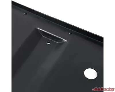 Spec-D Black Polypropylene A Style Bumper Lip Chevrolet Camaro 2014-2015 - LPF-CMR14A-PP-LY