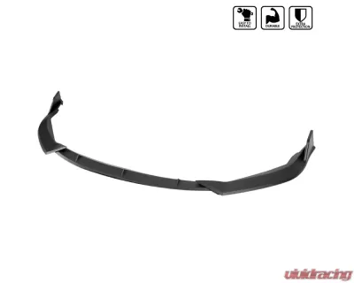 Spec-D Matte Black Polypropylene Front Bumper Lip Kit Toyota Corolla 2019-2020 - LPF-COR19BK-AK