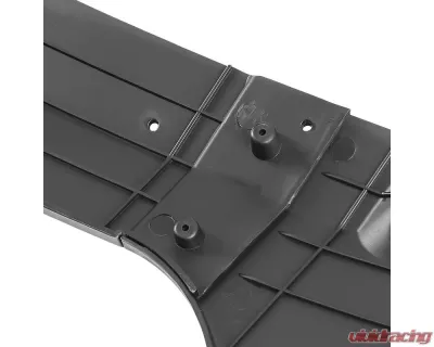 Spec-D Matte Black Polypropylene Front Bumper Lip Kit Honda Civic 2016-2018 - LPF-CV16BK-AK