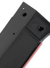 Spec-D Glossy Black | Red Trim Polypropylene Front Bumper Lip Splitter Kit Honda Civic 2016-2018                                     - LPF-CV16GB-RD-PQ - Image 3