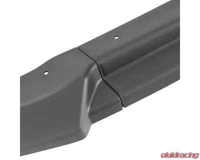 Spec-D Matte Black Polypropylene Front Bumper Lip Kit Honda Civic 2017-2021 - LPF-CV175BK-PQ