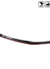 Spec-D Glossy Black | Red Trim Polypropylene Front Bumper Lip Kit Honda Civic 2017-2021                                     - LPF-CV175GB-RD-PQ - Image 10