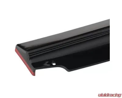 Spec-D Glossy Black | Red Trim Polypropylene Front Bumper Lip Kit Honda Civic 2017-2021 - LPF-CV175GB-RD-PQ