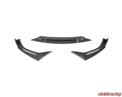 Spec-D Matte Black Polypropylene Front Bumper Lip Kit Honda Civic 2019-2021 - LPF-CV19BK-AK