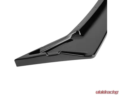 Spec-D Glossy Black Polypropylene Front Bumper Lip Kit Honda Civic 2019-2021 - LPF-CV19GB-AK