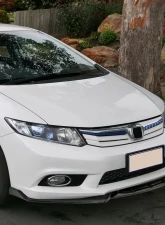 Spec-D Glossy Black Polypropylene Front Bumper Lip Kit Honda Civic 2019-2021                                     - LPF-CV19GB-AK - Image 10