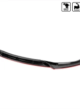 Spec-D Glossy Black | Red Trim Polypropylene Front Bumper Lip Kit Honda Civic 2019-2021                                     - LPF-CV19GB-RD-PQ - Image 10