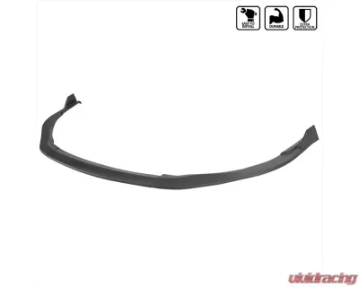 Spec-D Matte Black Polypropylene Front Bumper Lip Splitter Kit Lexus ES350 2013-2015 - LPF-ES30013BK-PQ