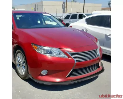 Spec-D Glossy Black Polypropylene Front Bumper Lip Splitter Kit Lexus ES350 2013-2015 - LPF-ES30013GB-PQ
