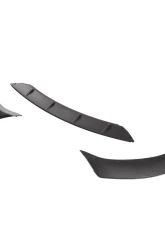 Spec-D Matte Black Polypropylene Front Bumper Lip Kit BMW F30 | F35 3 Series 2016-2019                                     - LPF-F3016BK-AK - Image 6