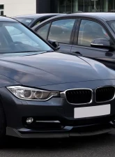 Spec-D Matte Black Polypropylene Front Bumper Lip Kit BMW F30 | F35 3 Series 2016-2019                                     - LPF-F3016BK-AK - Image 10