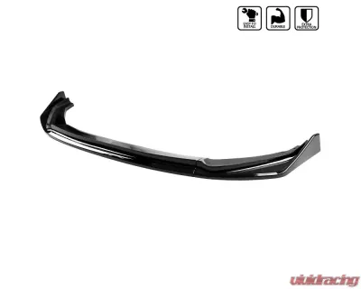 Spec-D Glossy Black Polypropylene Front Bumper Lip Kit Honda Fit 2014-2017 - LPF-FIT14GB-AK