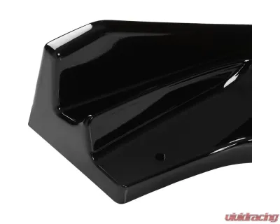Spec-D Glossy Black Polypropylene Front Bumper Lip Kit Honda Fit 2014-2017 - LPF-FIT14GB-AK