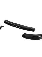 Spec-D Glossy Black Polypropylene Front Bumper Lip Kit Honda Fit 2014-2017                                     - LPF-FIT14GB-AK - Image 6
