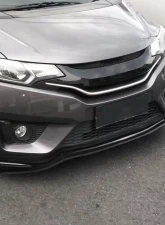 Spec-D Glossy Black Polypropylene Front Bumper Lip Kit Honda Fit 2014-2017                                     - LPF-FIT14GB-AK - Image 10