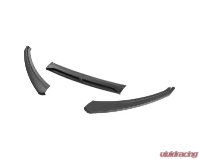 Spec-D Matte Black Polypropylene Front Bumper Lip Kit Ford Focus 2015-2018 - LPF-FOC15BK-AK