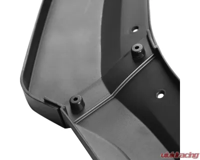 Spec-D Matte Black Polypropylene Front Bumper Lip Kit Ford Focus 2015-2018 - LPF-FOC15BK-AK