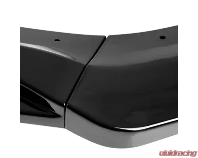 Spec-D Glossy Black Polypropylene Front Bumper Lip Kit Ford Focus 2015-2018 - LPF-FOC15GB-AK