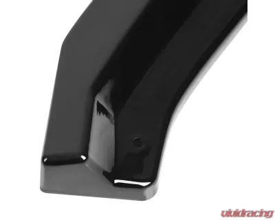 Spec-D Glossy Black Polypropylene Front Bumper Lip Kit Ford Focus 2015-2018 - LPF-FOC15GB-AK