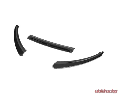 Spec-D Glossy Black Polypropylene Front Bumper Lip Kit Ford Focus 2015-2018 - LPF-FOC15GB-AK