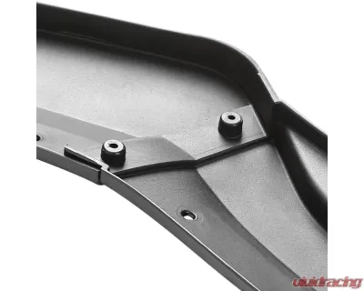Spec-D Glossy Black Polypropylene Front Bumper Lip Kit Ford Focus 2015-2018 - LPF-FOC15GB-AK