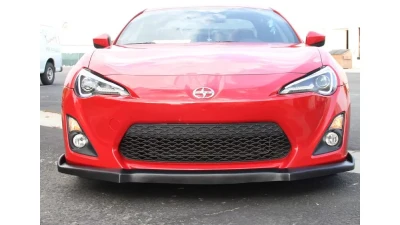 Spec-D Black Polypropylene Bumper Lip Scion FR-S | Toyota GT86 | Subaru BRZ 2013-2016                                     - LPF-FRS12-PP-LY - Image 3