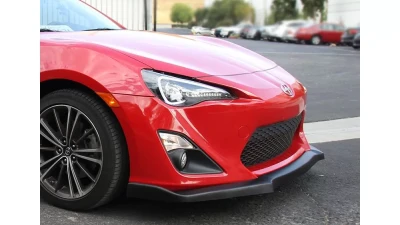 Spec-D Black Polypropylene Bumper Lip Scion FR-S | Toyota GT86 | Subaru BRZ 2013-2016                                     - LPF-FRS12-PP-LY - Image 4