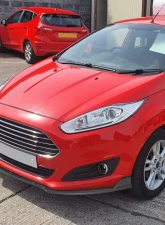 Spec-D Matte Black Polypropylene Front Bumper Lip Splitter Kit Ford Fiesta 2014-2019                                     - LPF-FST14SBK-PQ - Image 10