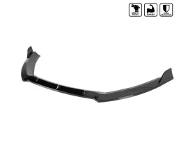 Spec-D Glossy Black Polypropylene Front Bumper Lip Splitter Kit Ford Fiesta 2014-2019