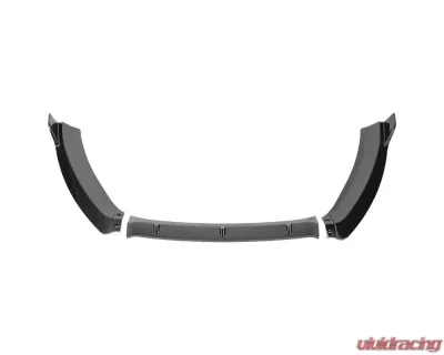 Spec-D Glossy Black Polypropylene Front Bumper Lip Splitter Kit Ford Fiesta 2014-2019 - LPF-FST14SGB-PQ